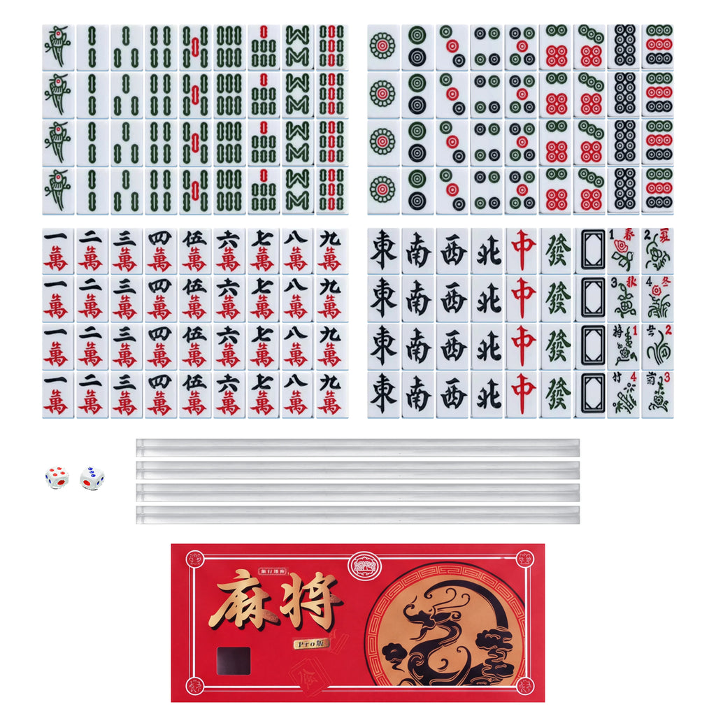 Azure Mahjong Set