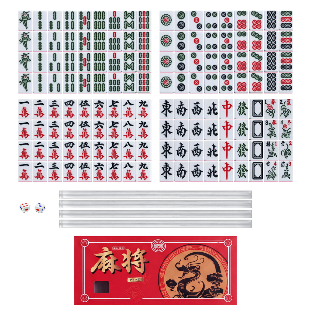 Peony Mahjong Set