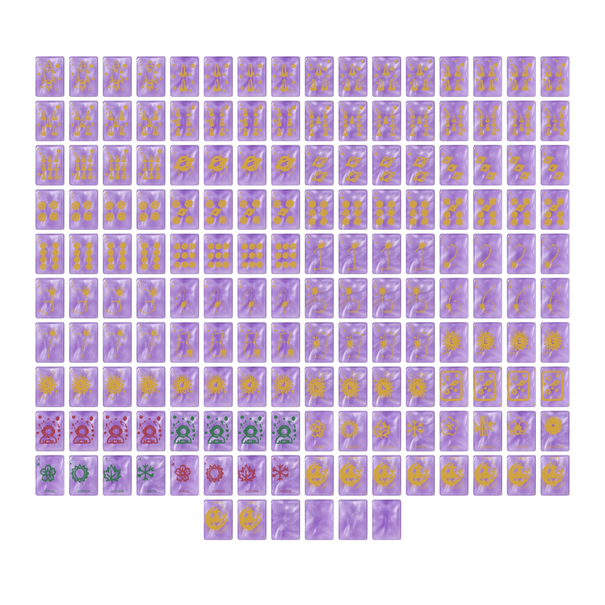 Amethyst Observatory Mahjong Set