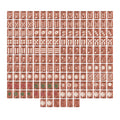 Copper Eclipse Mahjong Set