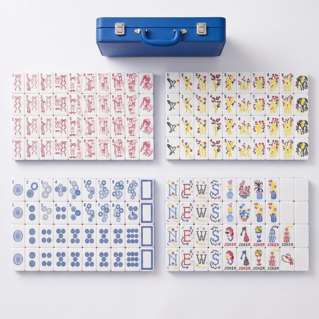 Riviera Ribbons Mahjong Set