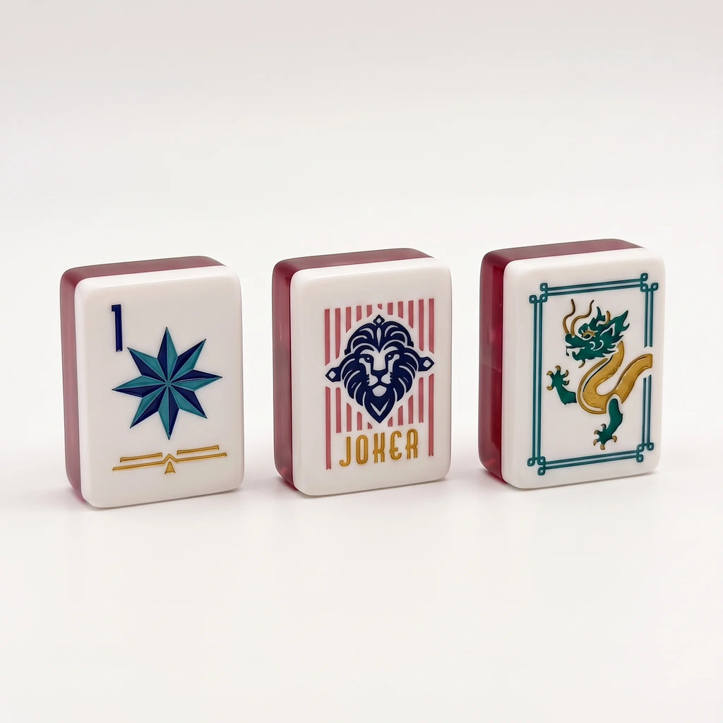Garnet Royale Mahjong Set