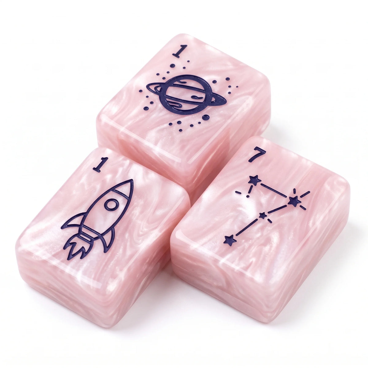 Rose Solstice Mahjong Set