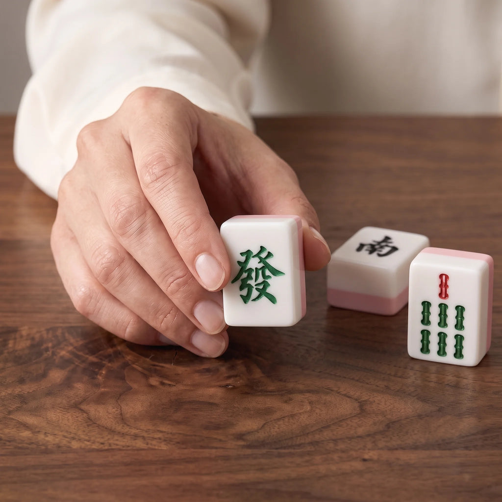 Peony Mahjong Set