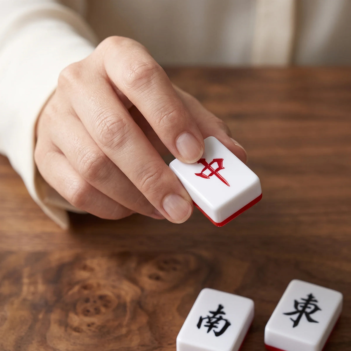 Vermilion Mahjong Set