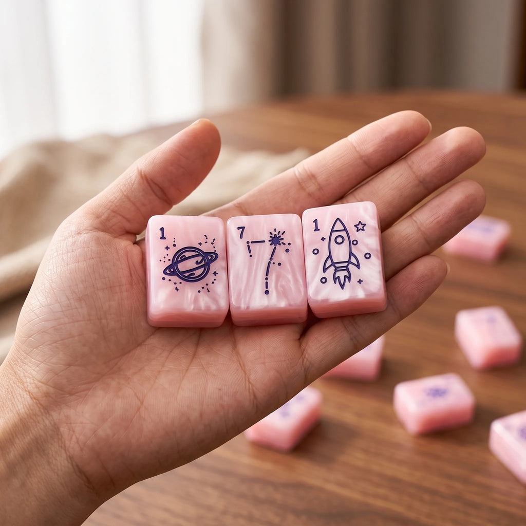 Rose Solstice Mahjong Set