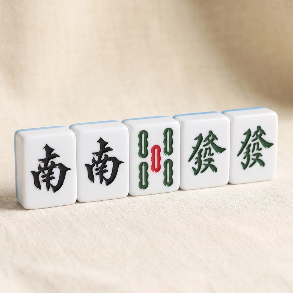 Azure Mahjong Set