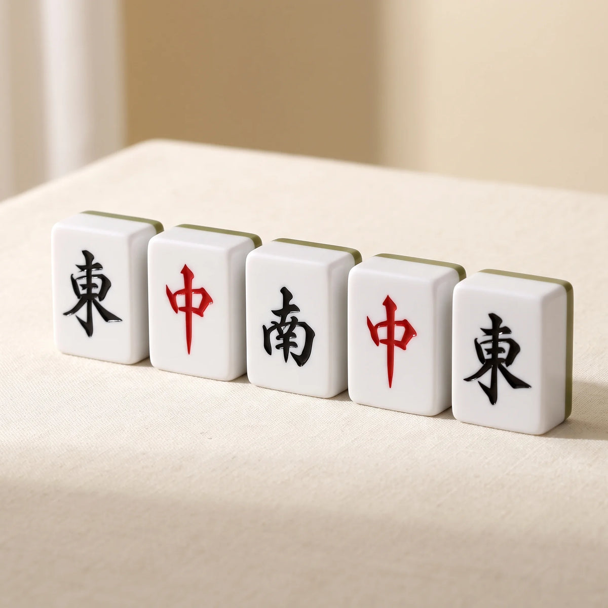 Olive Grove Mahjong Set