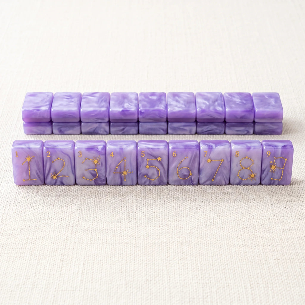 Amethyst Observatory Mahjong Set