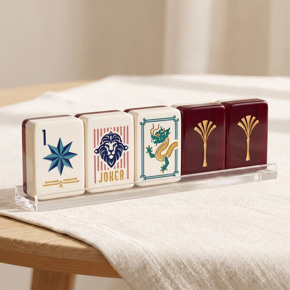 Garnet Royale Mahjong Set