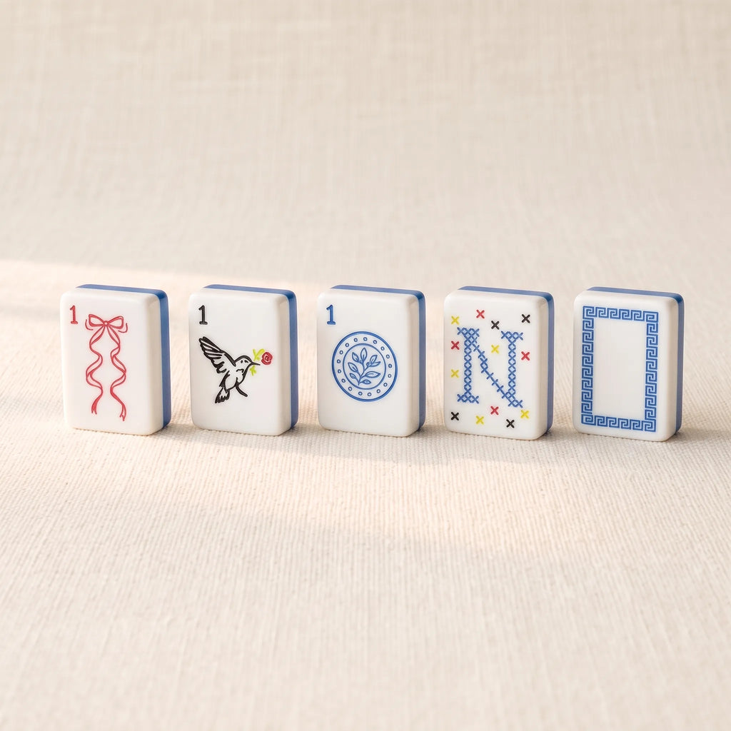 Riviera Ribbons Mahjong Set