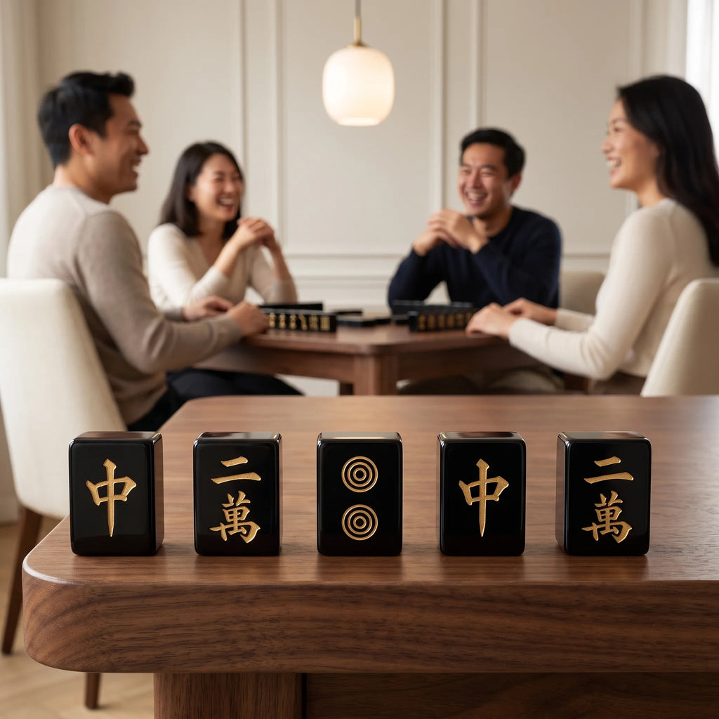 Imperial Dragon Mahjong Set
