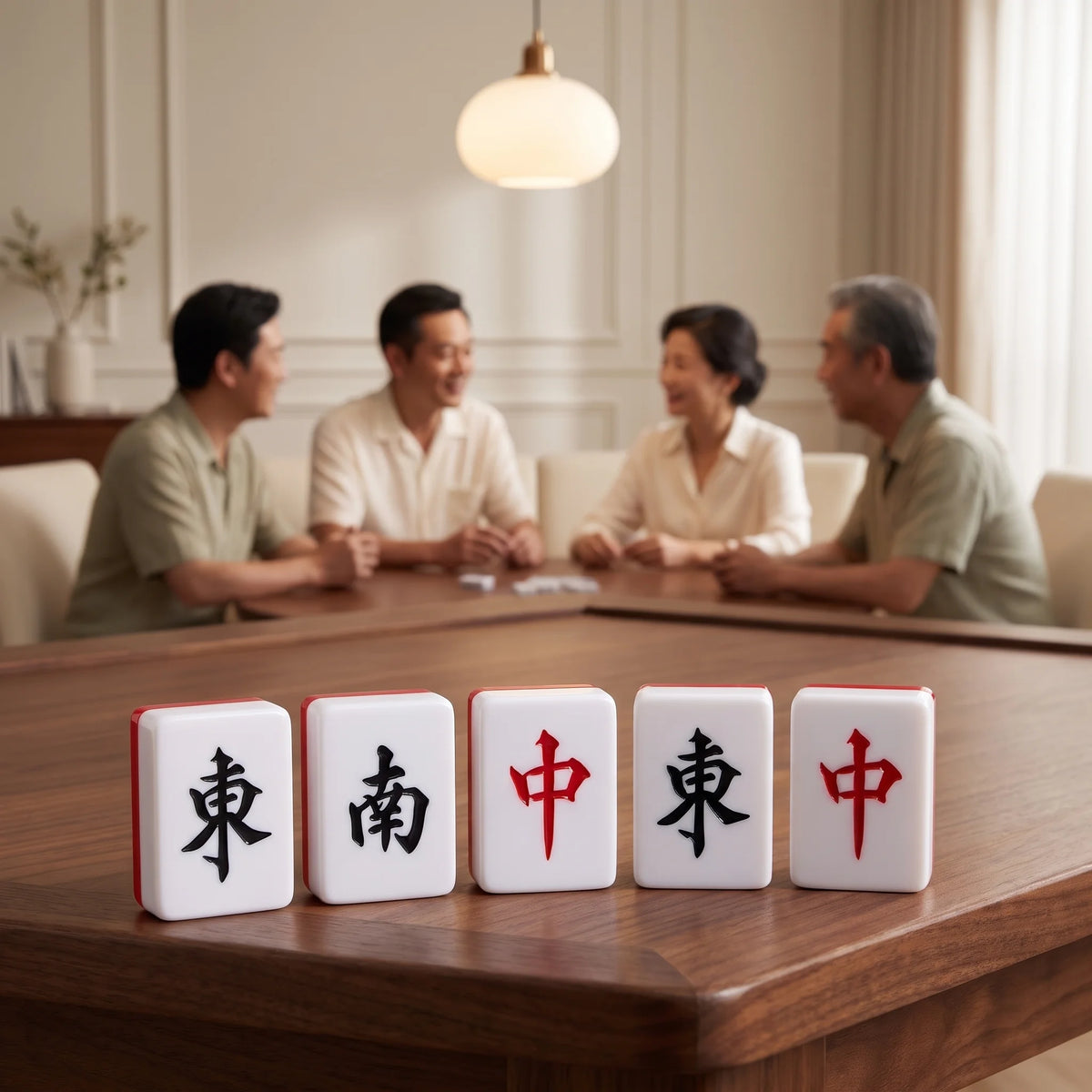 Vermilion Mahjong Set