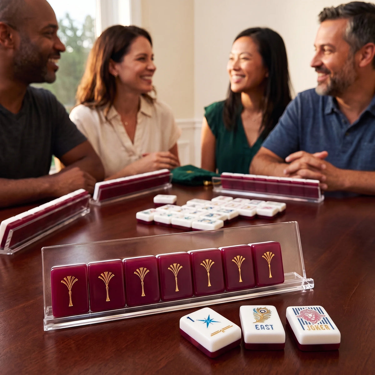 Garnet Royale Mahjong Set