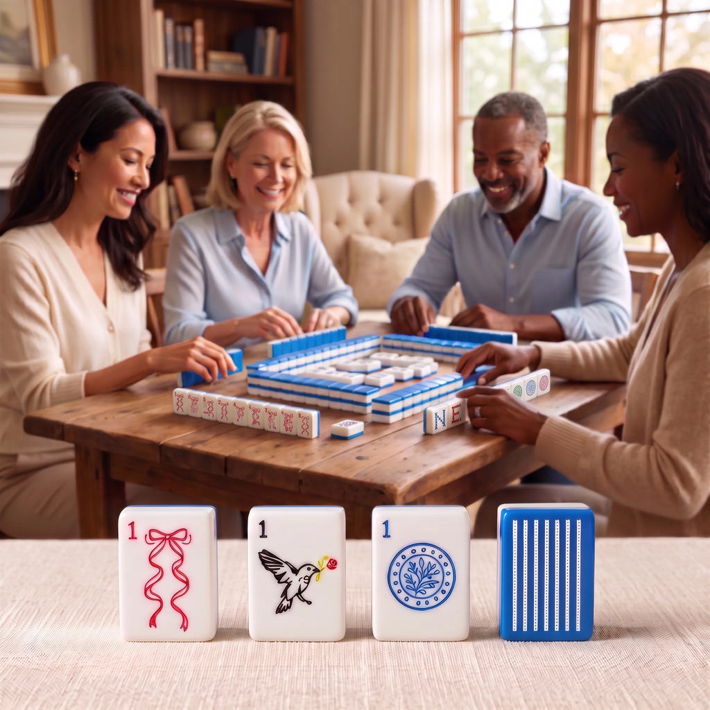 Riviera Ribbons Mahjong Set
