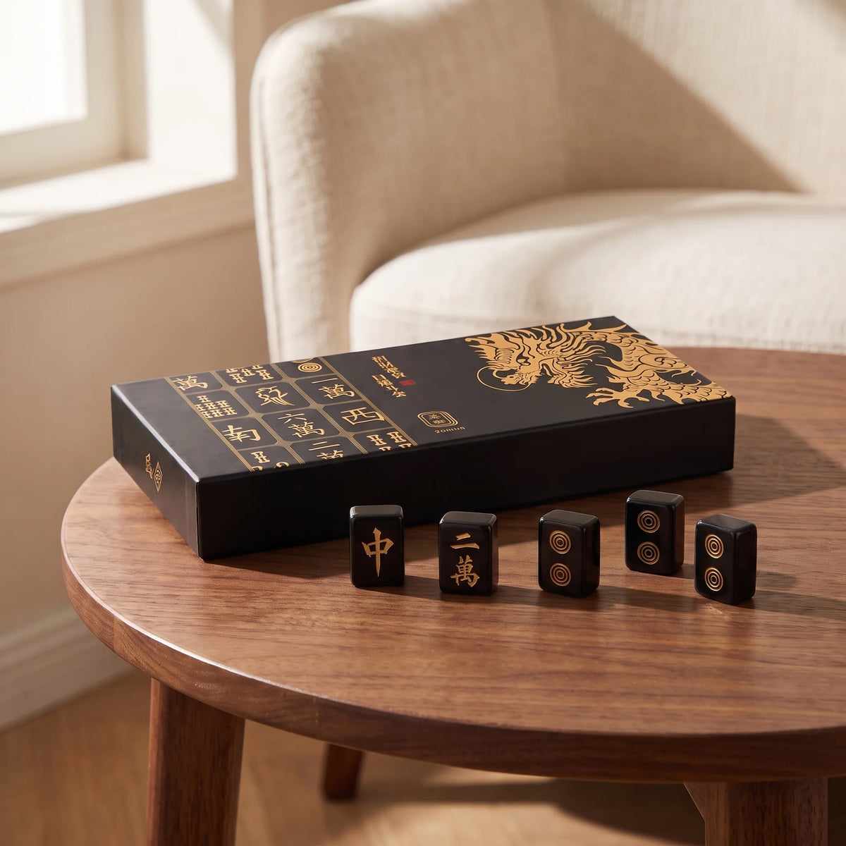 Imperial Dragon Mahjong Set