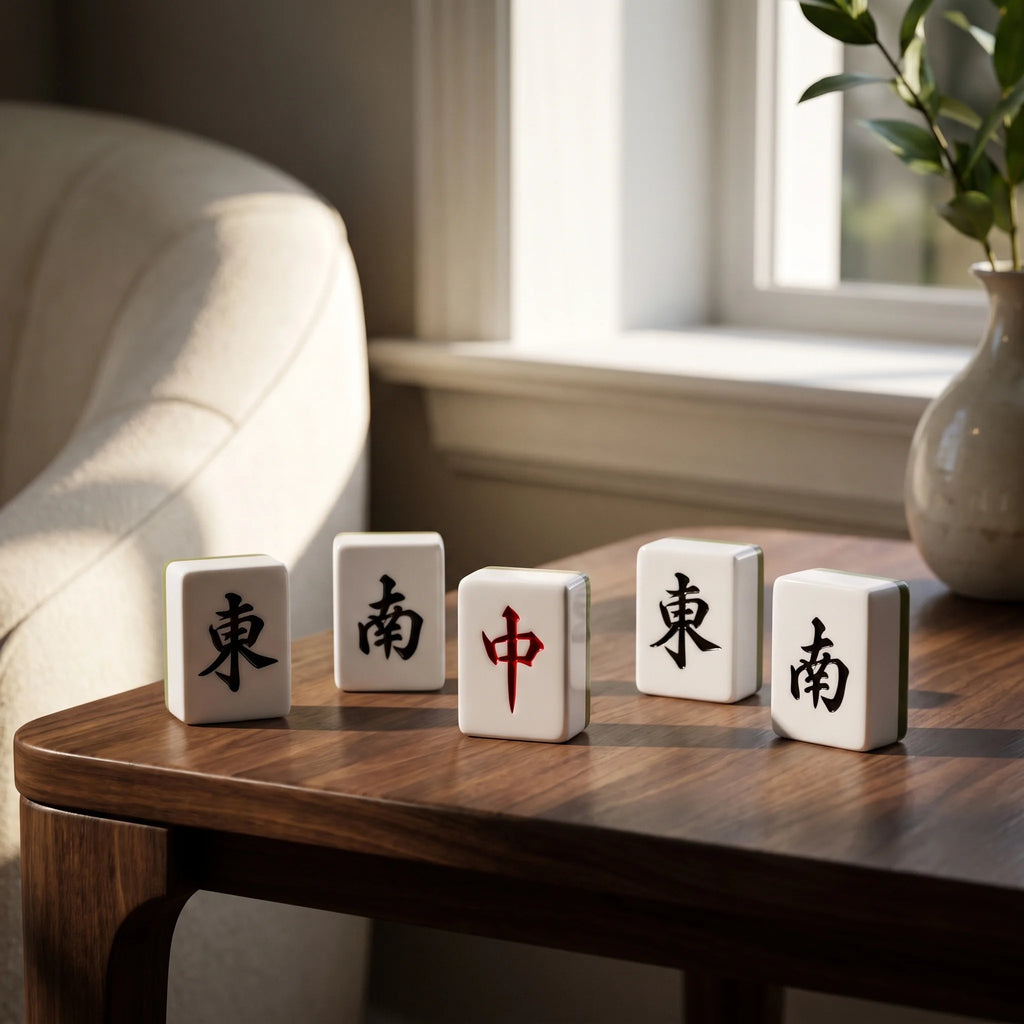 Olive Grove Mahjong Set