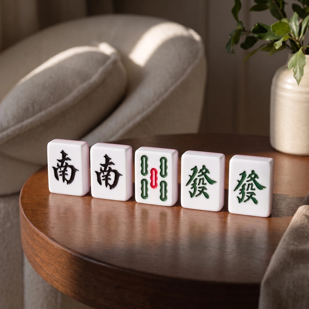 Peony Mahjong Set