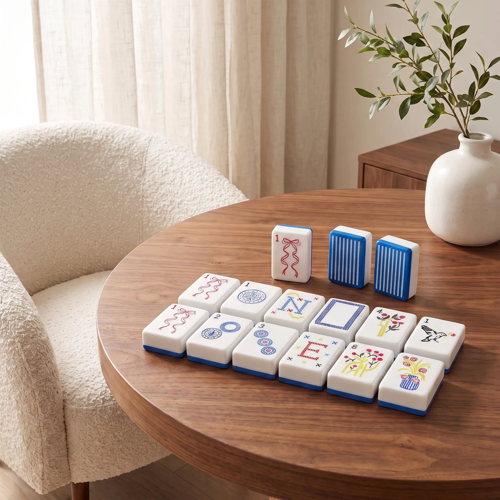 Riviera Ribbons Mahjong Set