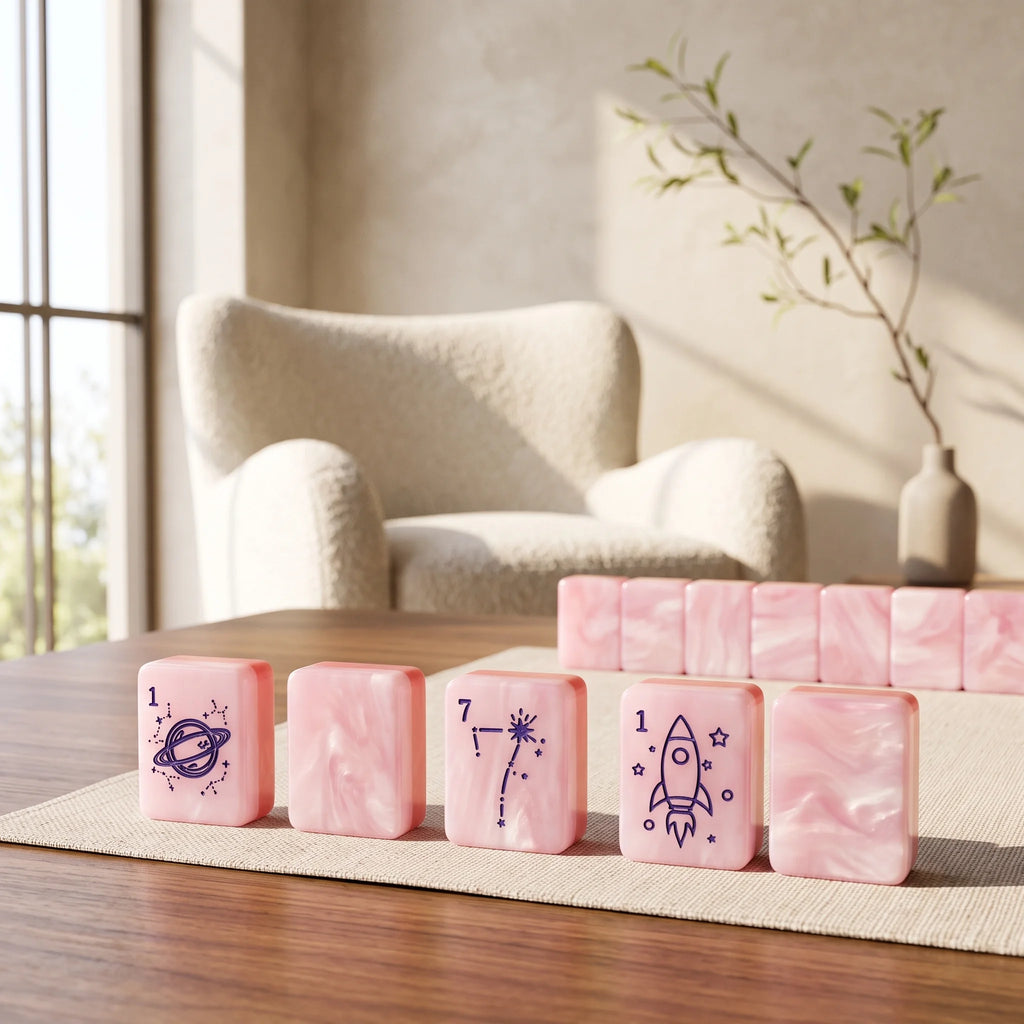 Rose Solstice Mahjong Set