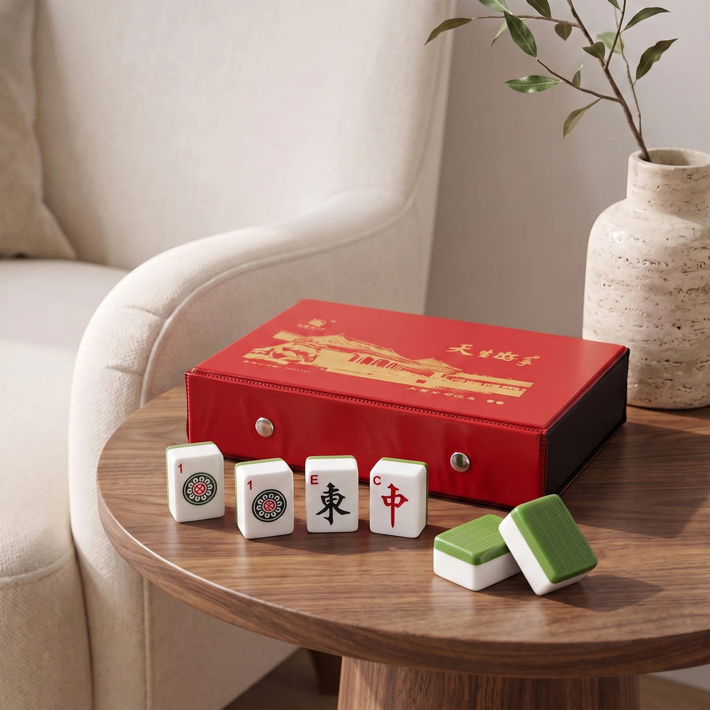 Willow Court Mahjong Set