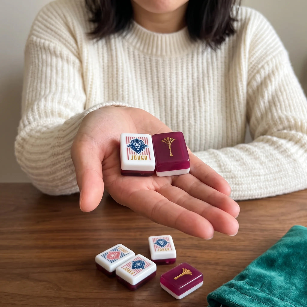 Garnet Royale Mahjong Set