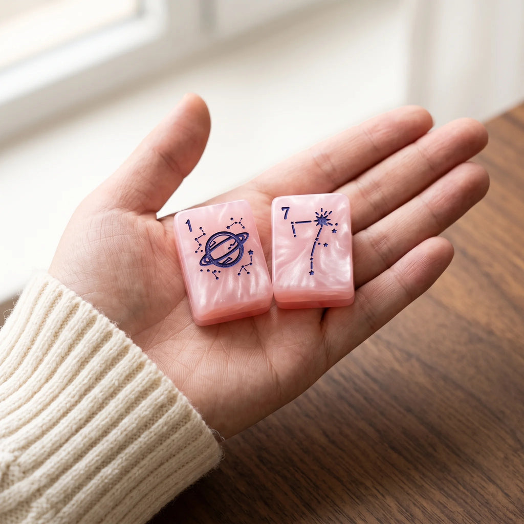 Rose Solstice Mahjong Set