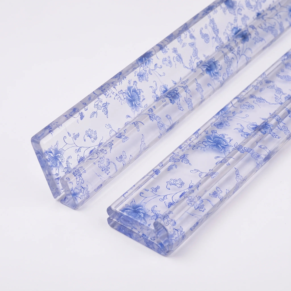 Blue Camellia Mahjong Racks