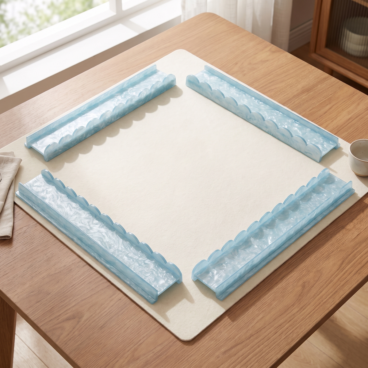Blue Lagoon Mahjong Racks