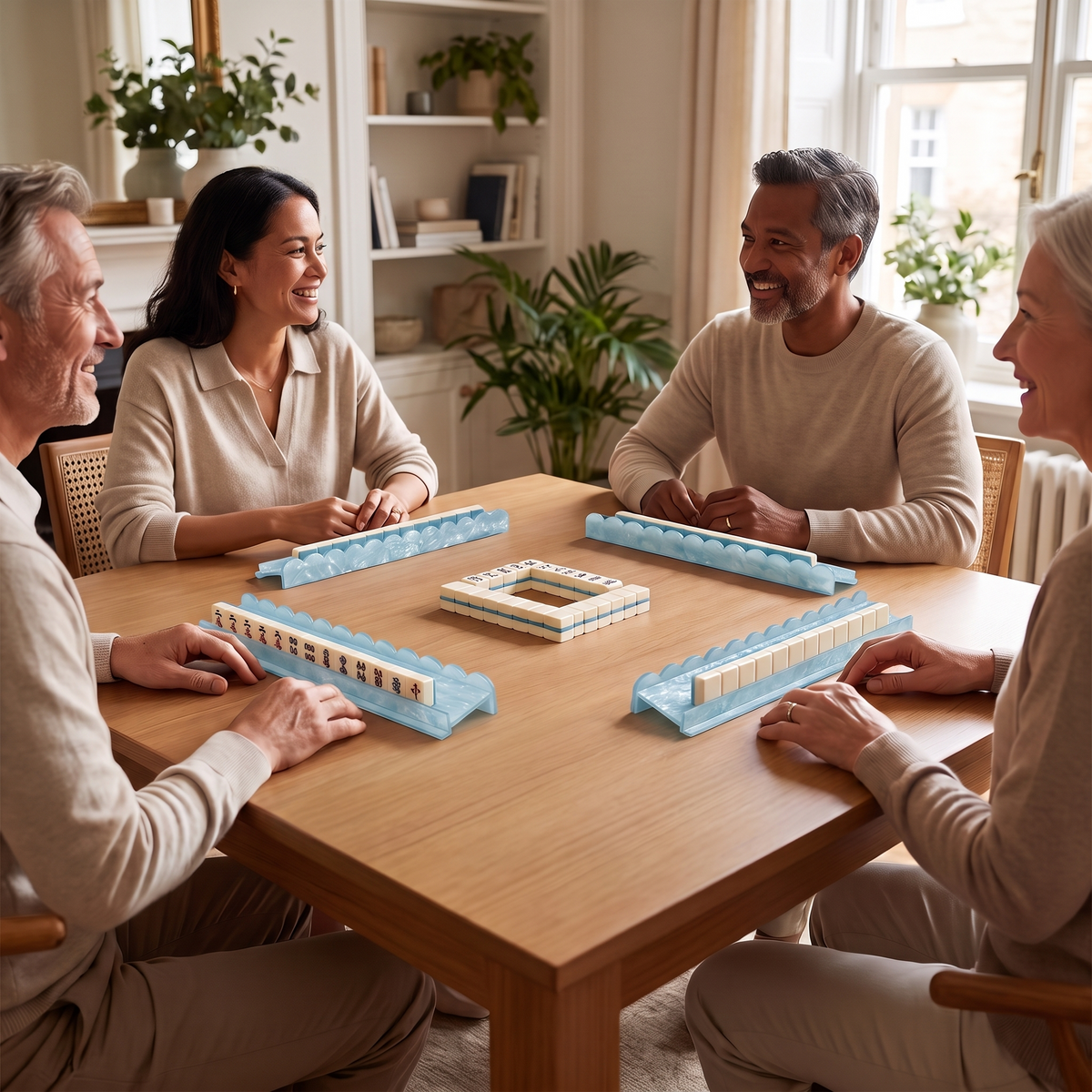 Blue Lagoon Mahjong Racks
