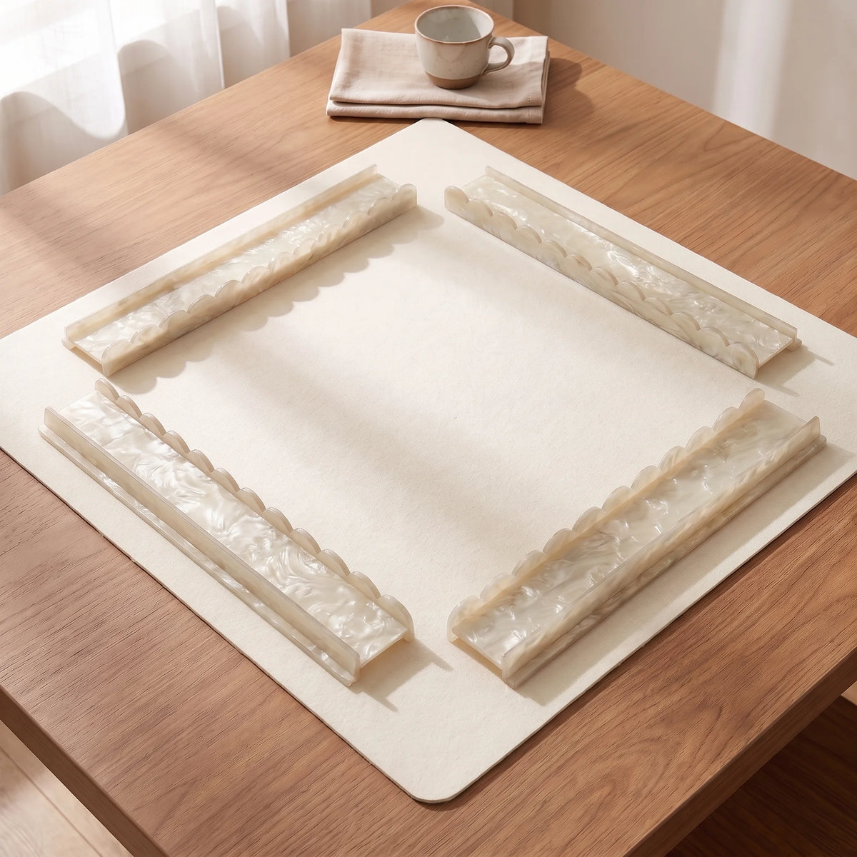 Ivory Riviera Mahjong Racks