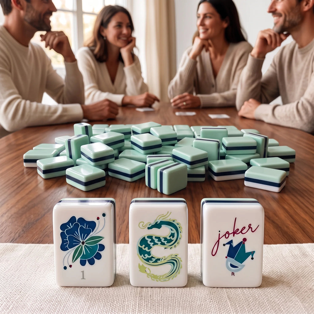 Celadon Reverie Mahjong Set