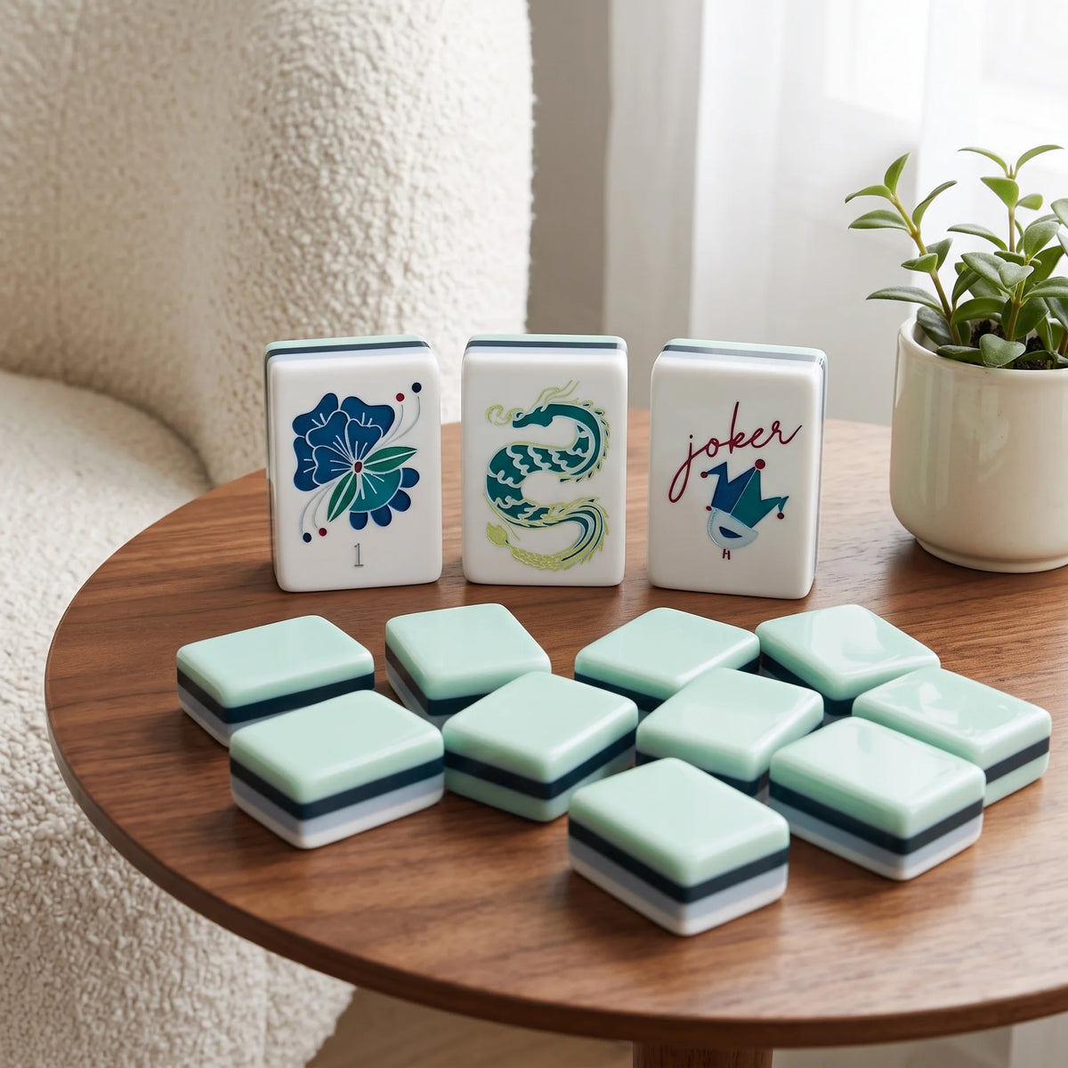 Celadon Reverie Mahjong Set