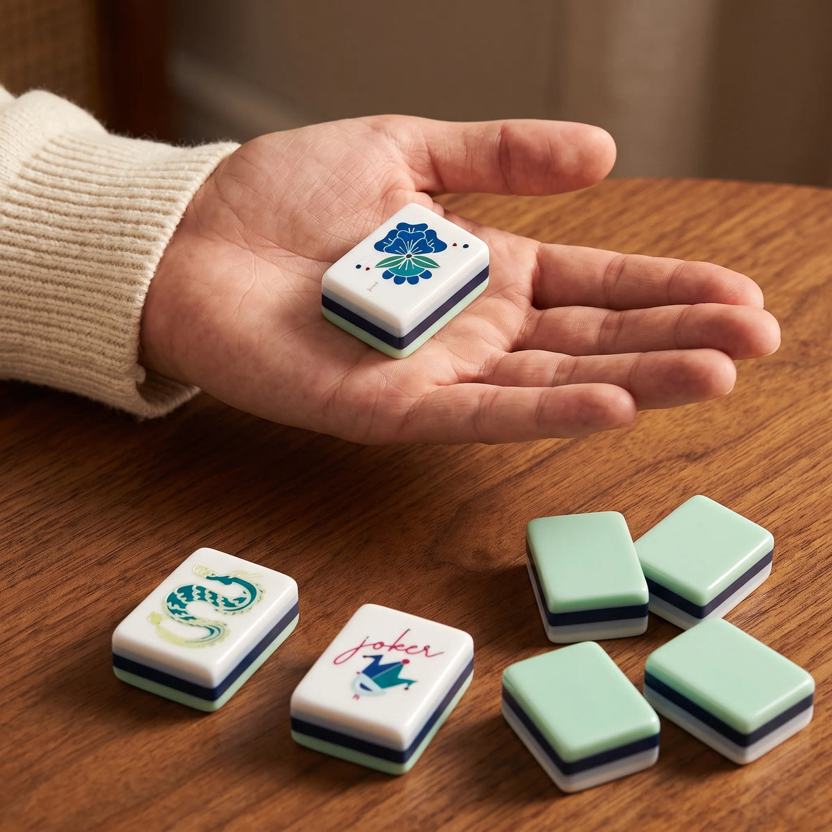 Celadon Reverie Mahjong Set