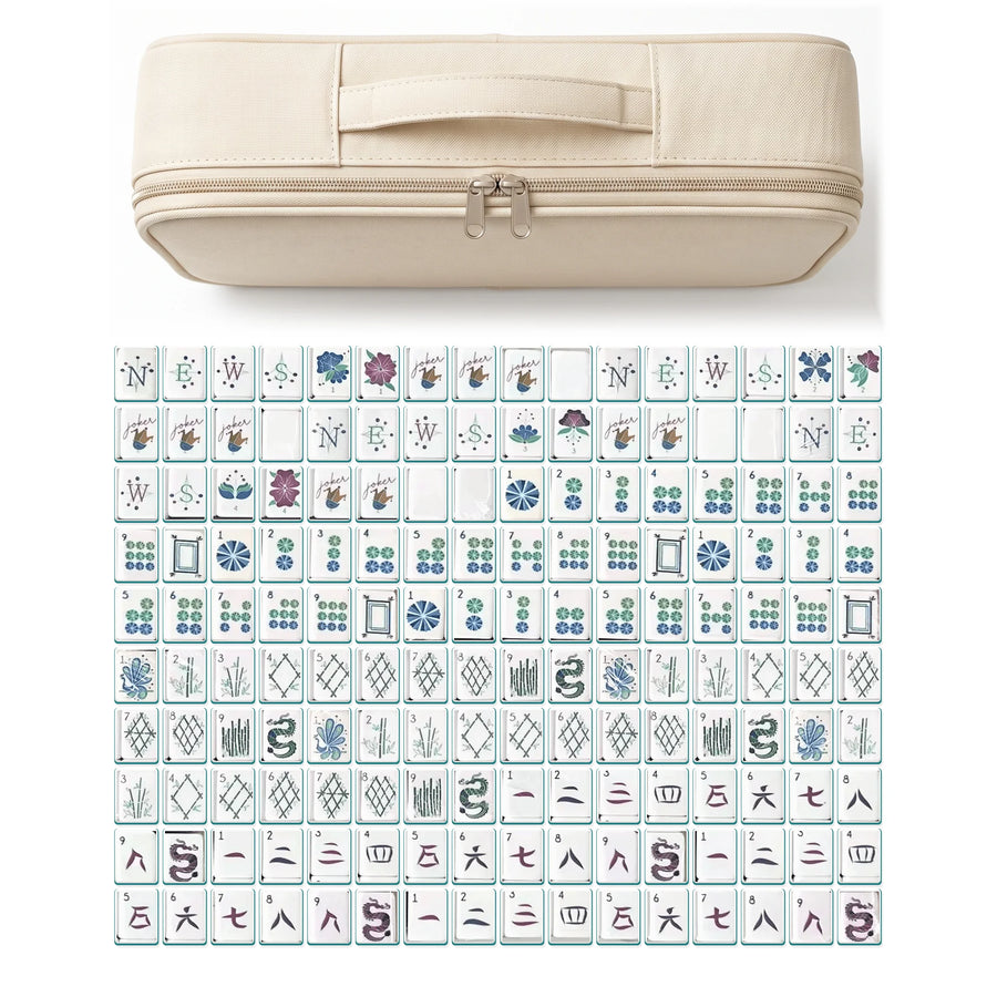 Peacock Gala Mahjong Set