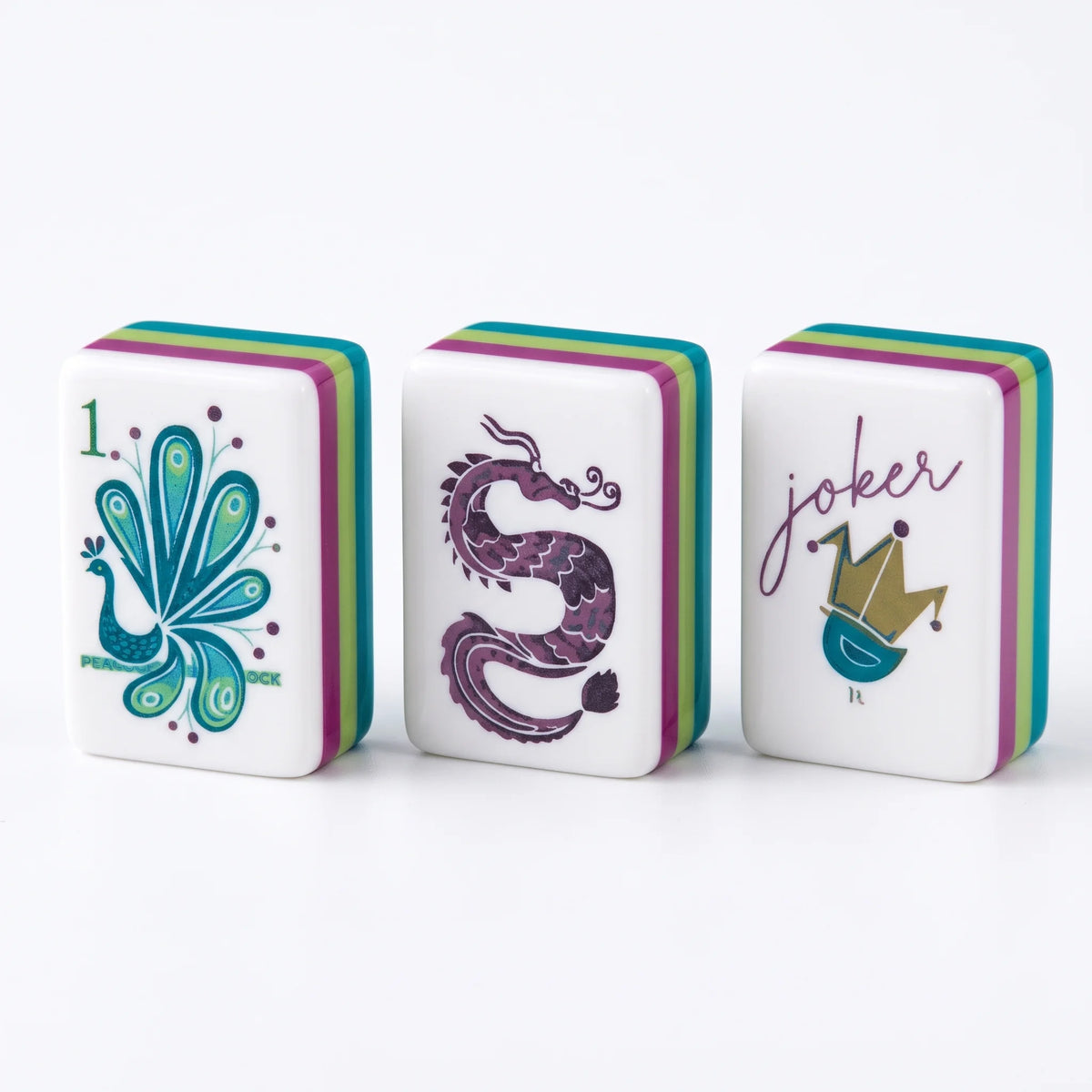 Peacock Gala Mahjong Set