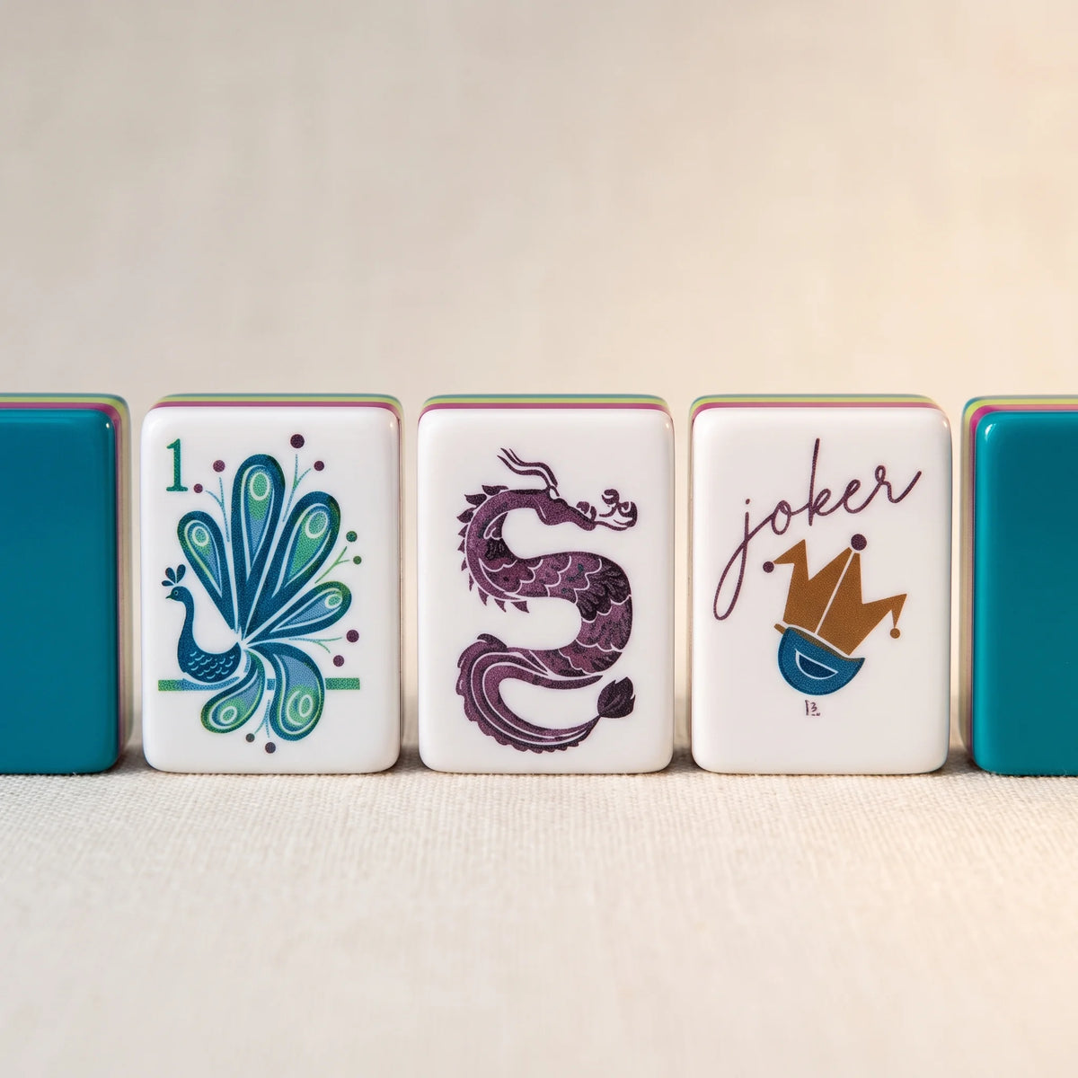 Peacock Gala Mahjong Set
