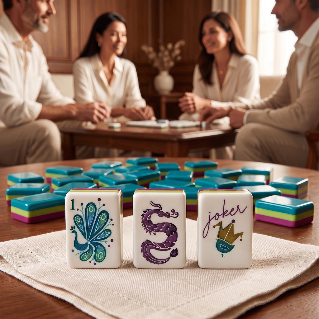 Peacock Gala Mahjong Set