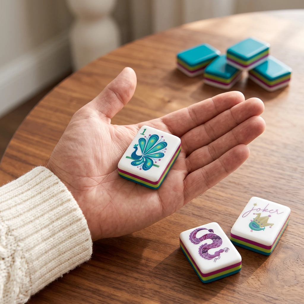 Peacock Gala Mahjong Set