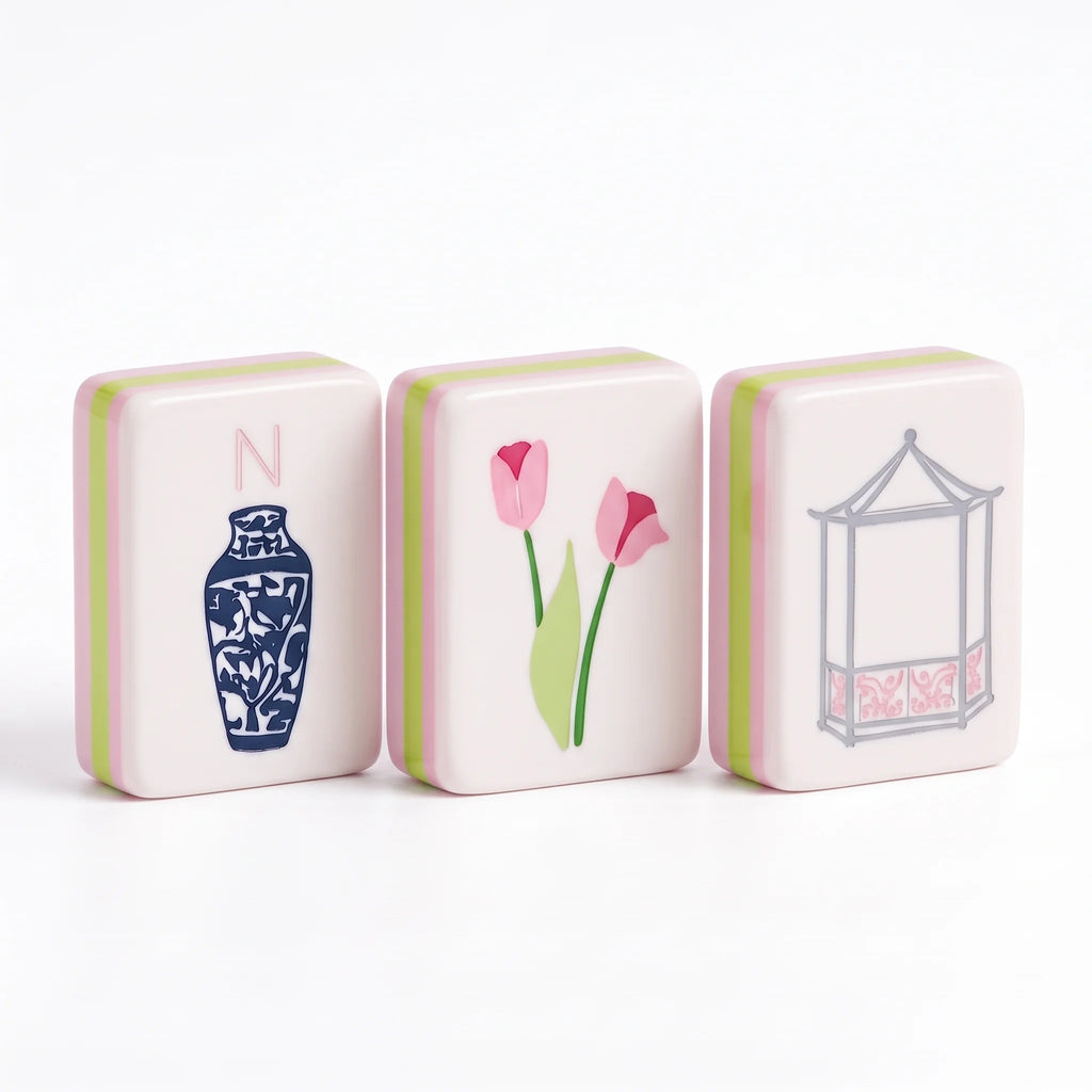 Blush Parlor Mahjong Set