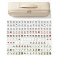 Olive Dynasty Mahjong Set