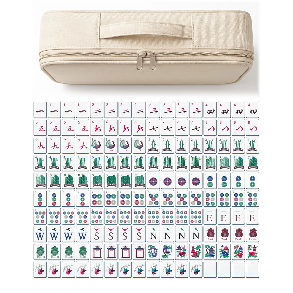 Indigo Pavilion Mahjong Set