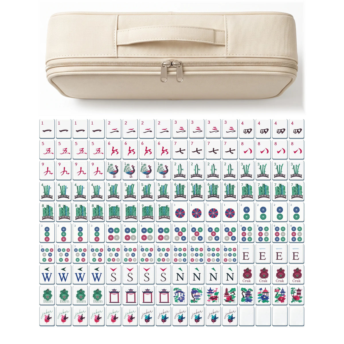 Indigo Pavilion Mahjong Set