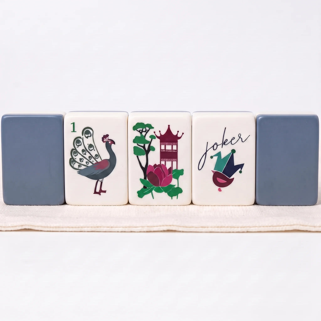 Indigo Pavilion Mahjong Set
