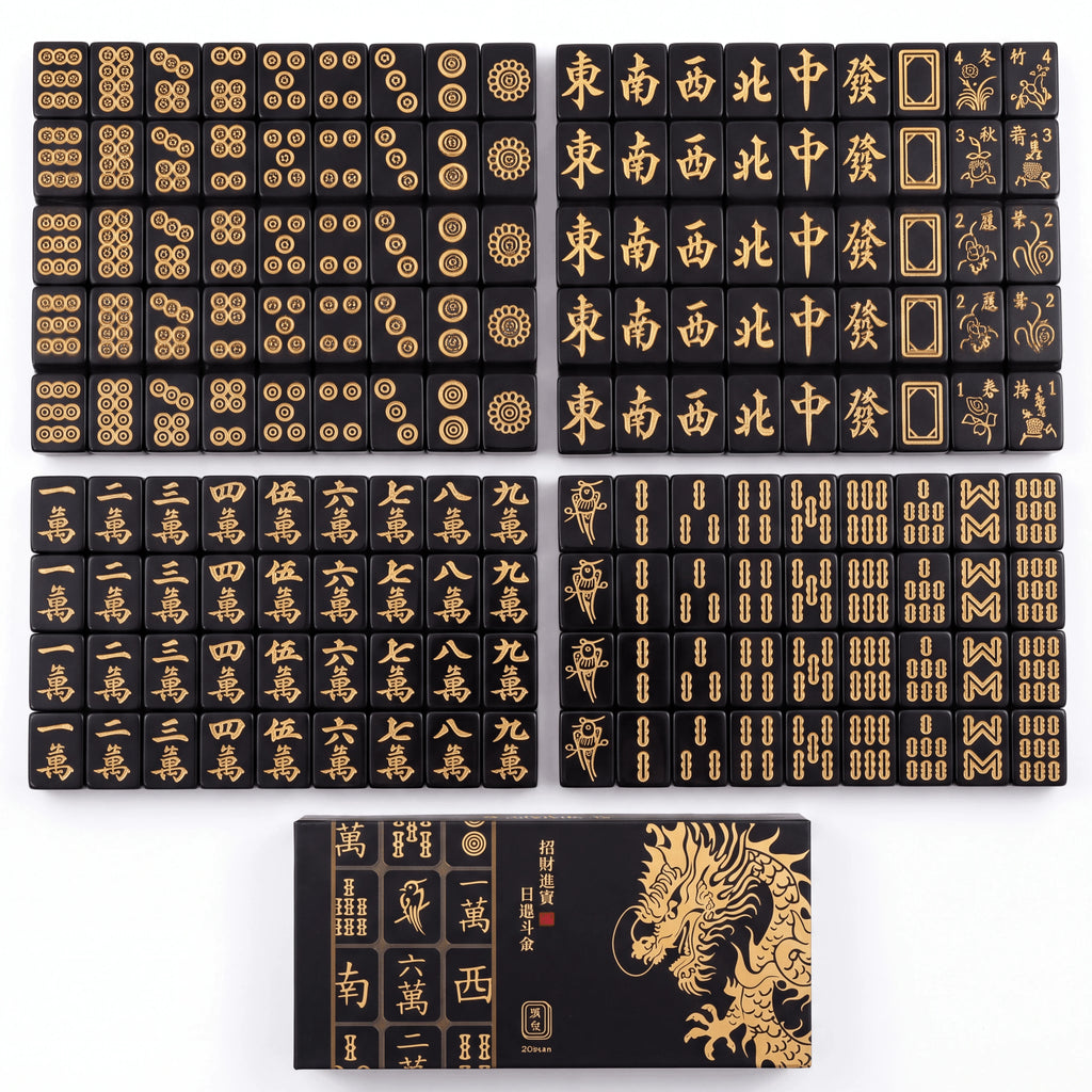 Imperial Dragon Mahjong Set